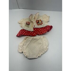 VINTAGE Disney Babies Baby Girl Minnie Mouse Dress Shirt & Bottoms Newborn-6M